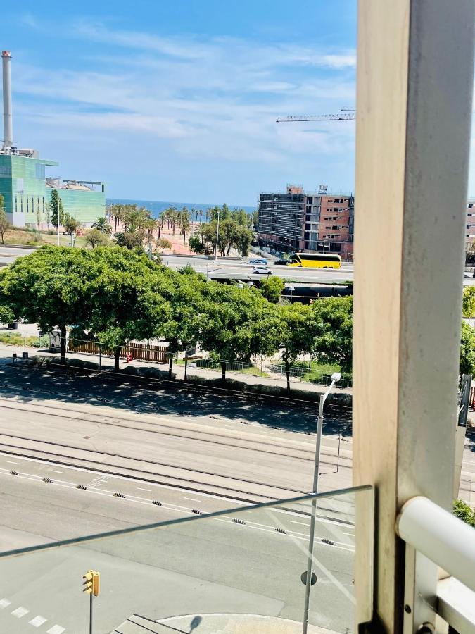 Forum De Barcelona Sea View Apartment With Garage Parking Sant Adrià de Besòs Exteriör bild